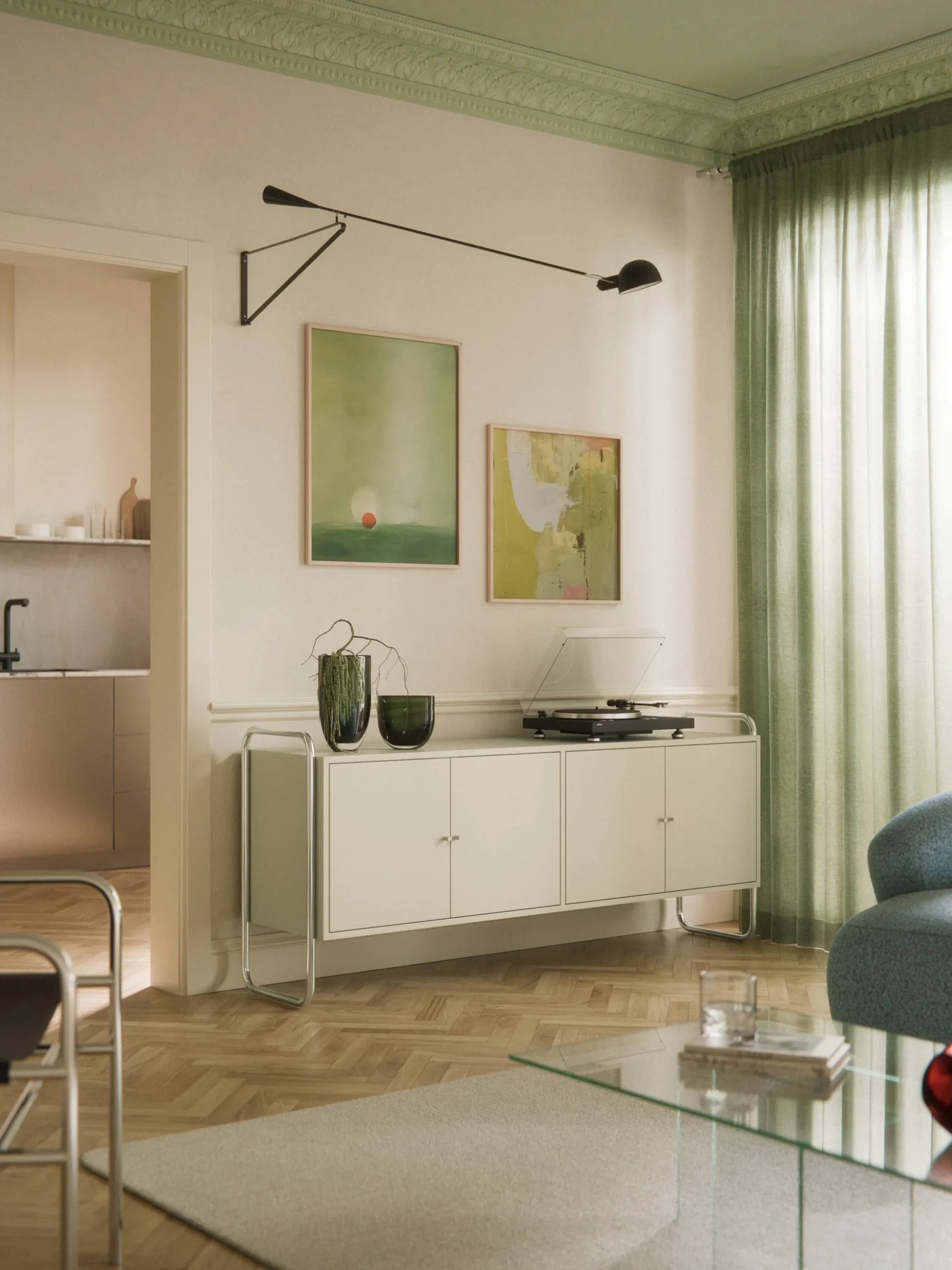Credenza in metallo Robyn