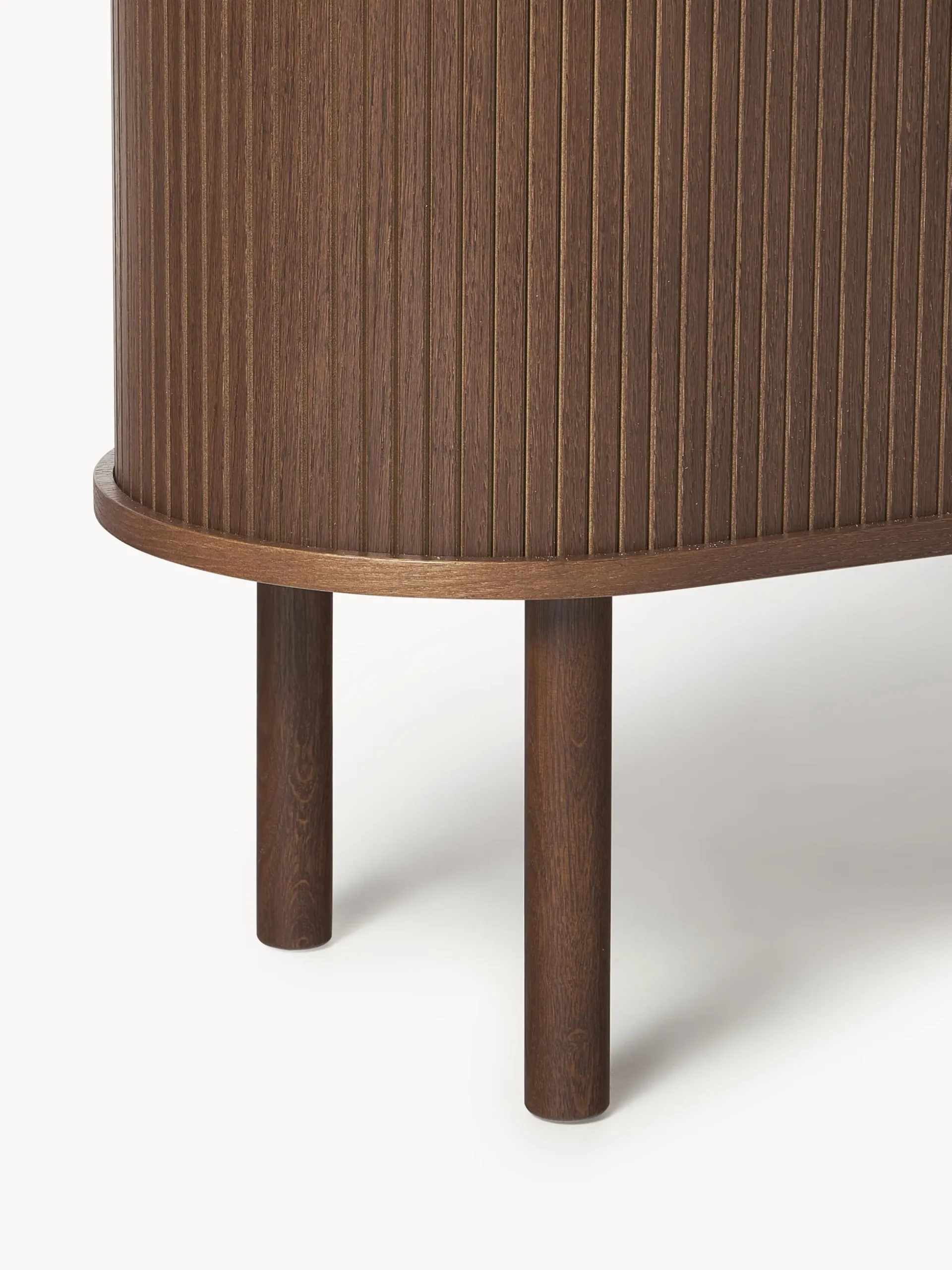 Credenza piccola con frontale millerighe Calary