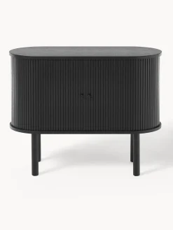 Credenza piccola con frontale millerighe Calary