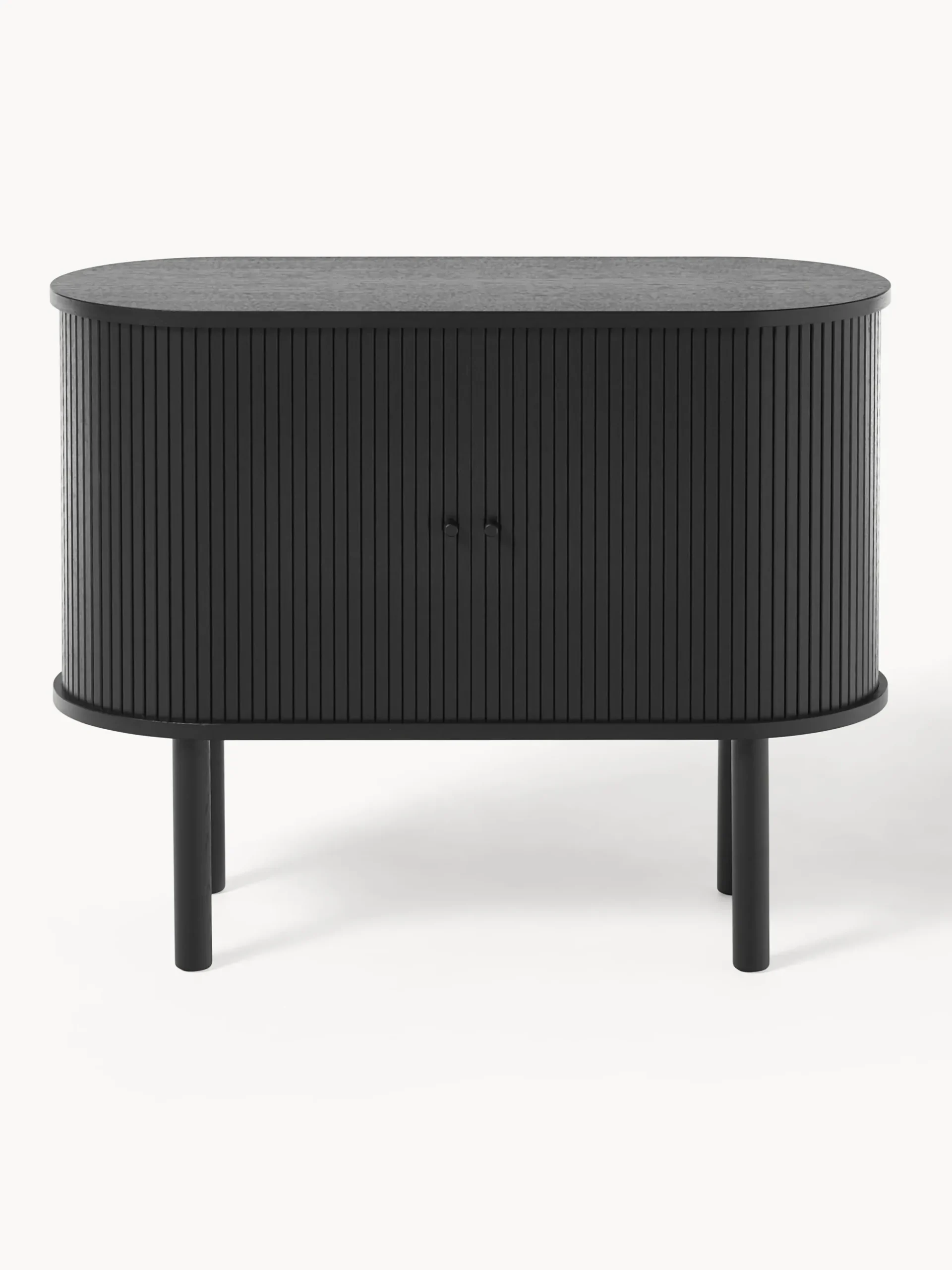Credenza piccola con frontale millerighe Calary