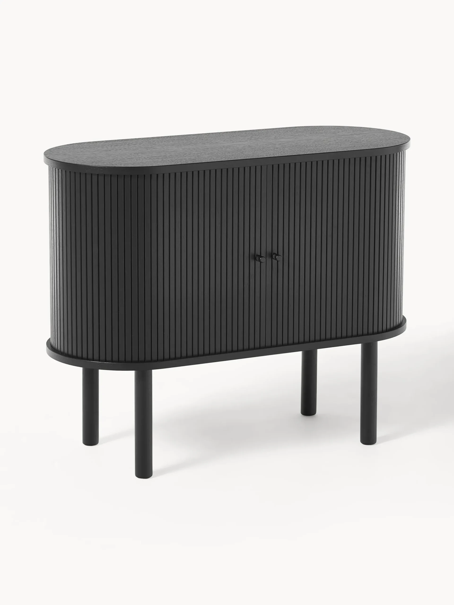 Credenza piccola con frontale millerighe Calary