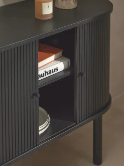 Credenza piccola con frontale millerighe Calary