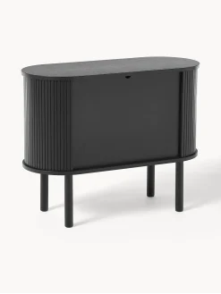 Credenza piccola con frontale millerighe Calary