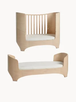 Culla in legno con estensione a letto per bambini Leander Classic, 70 x 150 cm