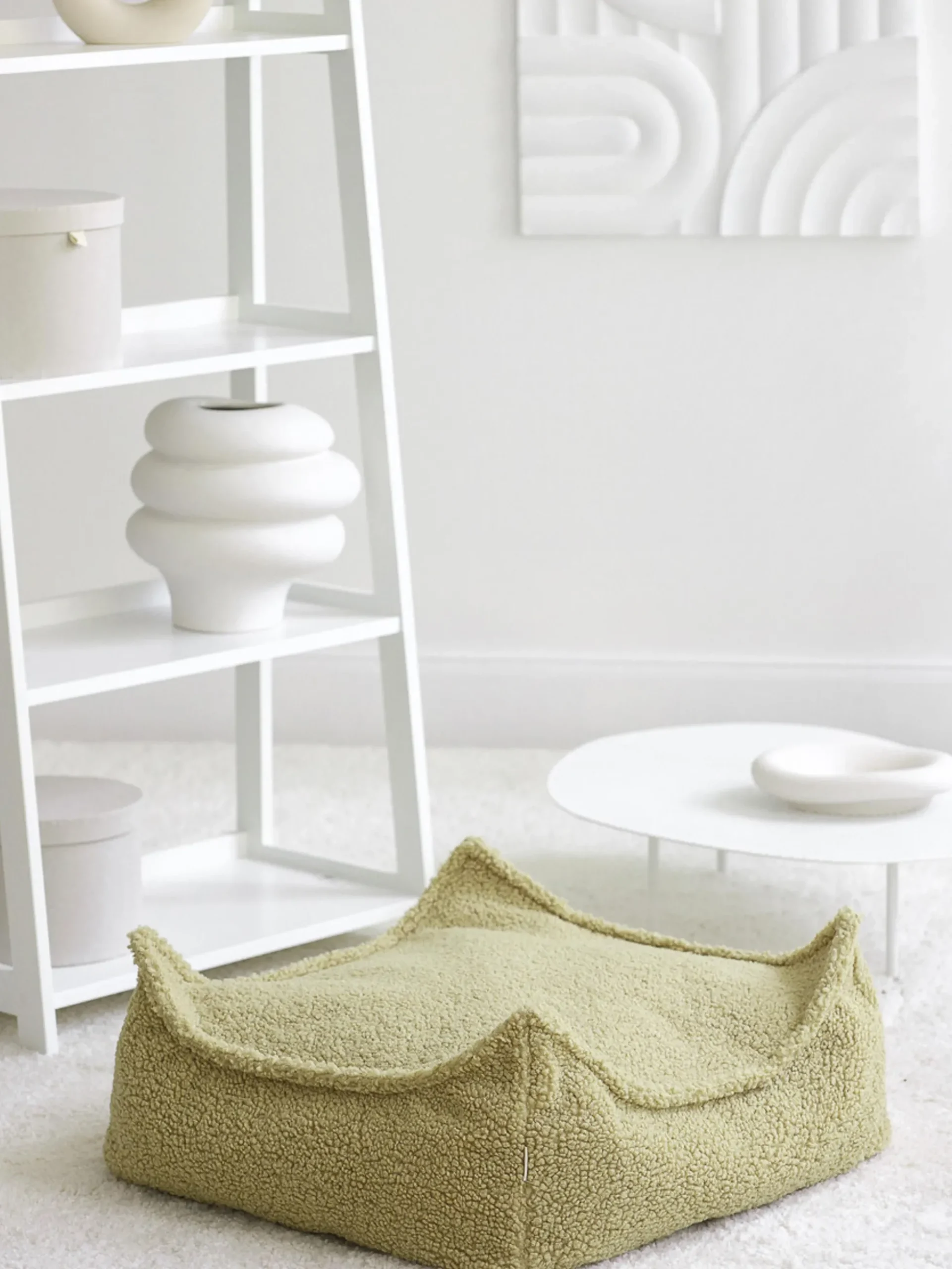 Cuscino da pavimento per bambini in teddy Sugar