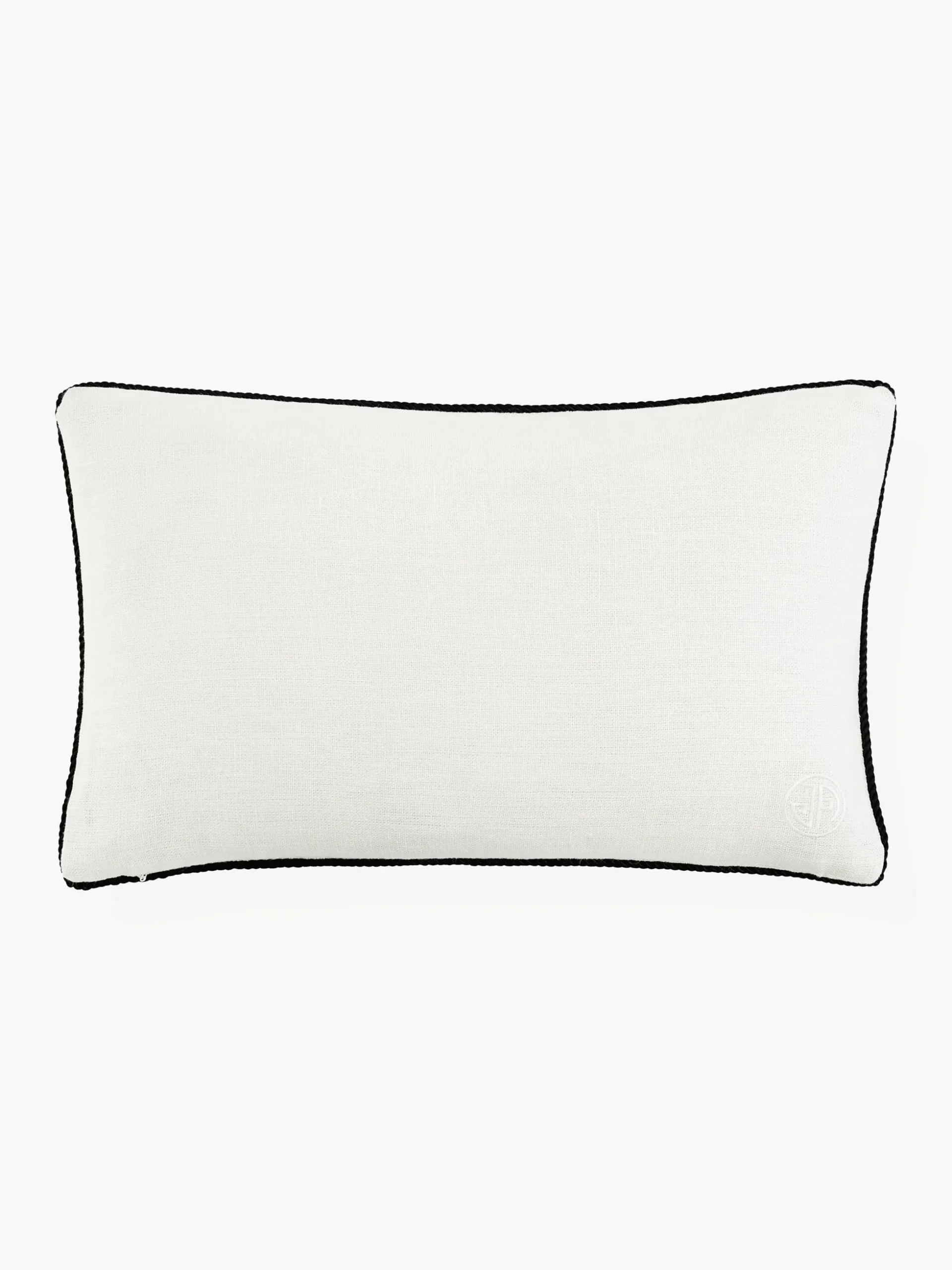 Cuscino decorativo in lino Snake