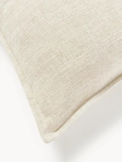 Cuscino decorativo in misto lino Lennon, 50 x 80 cm