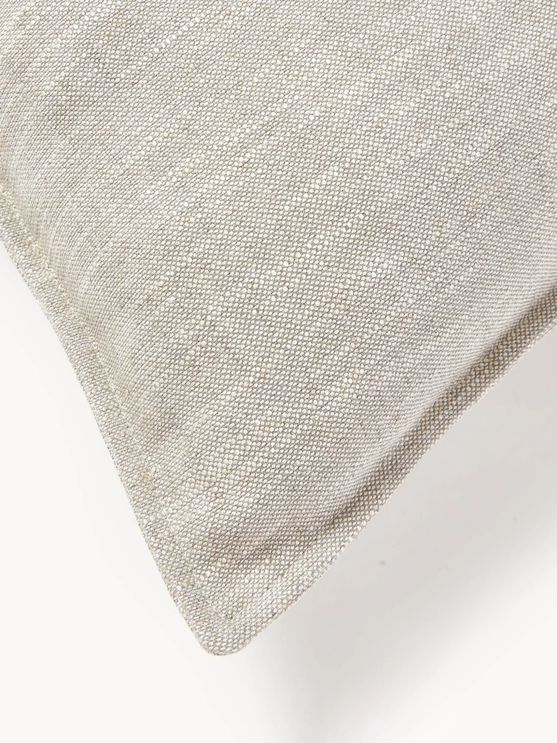 Cuscino decorativo in misto lino Lennon, 60 x 60 cm
