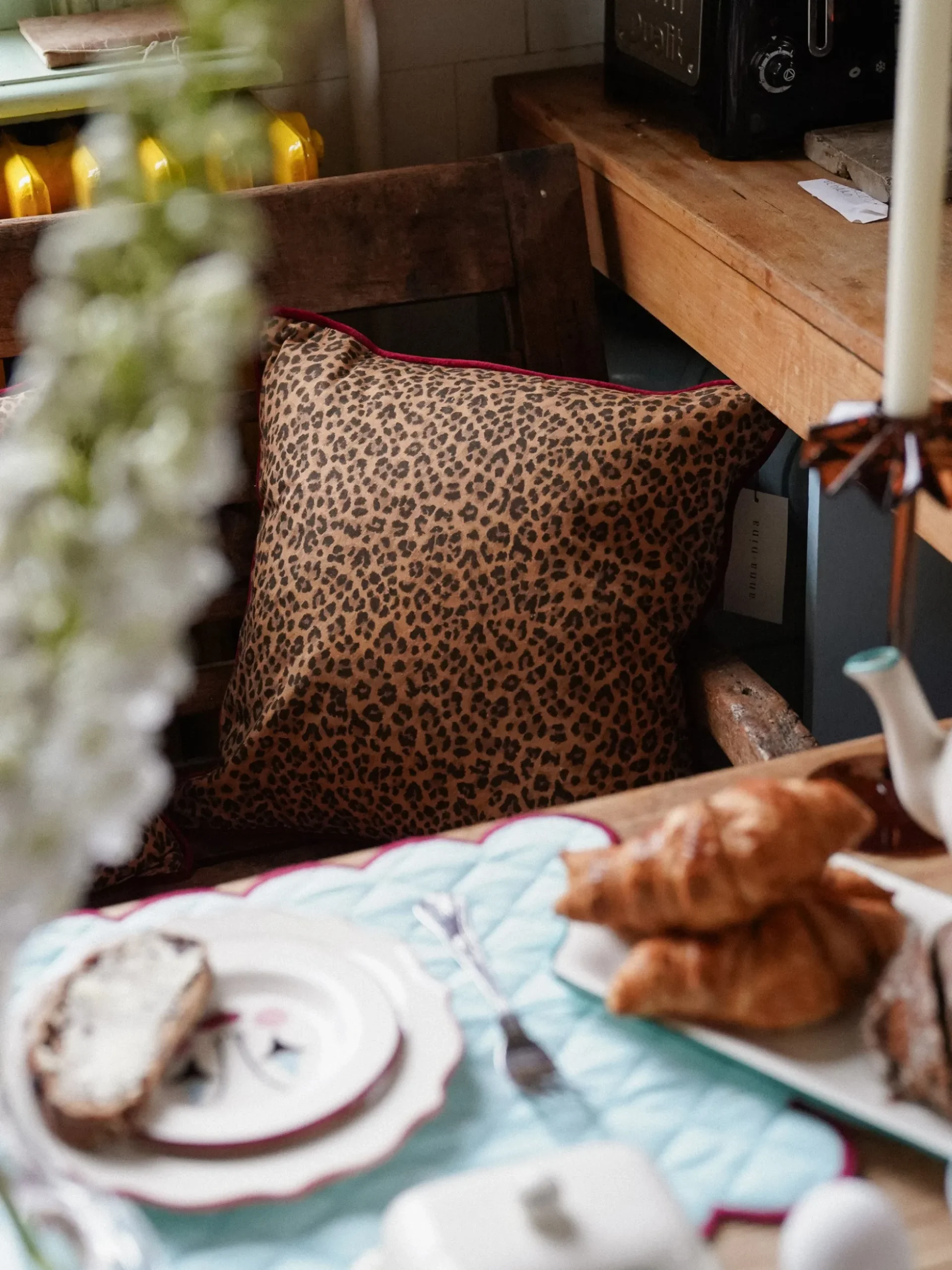 Cuscino decorativo Leopard