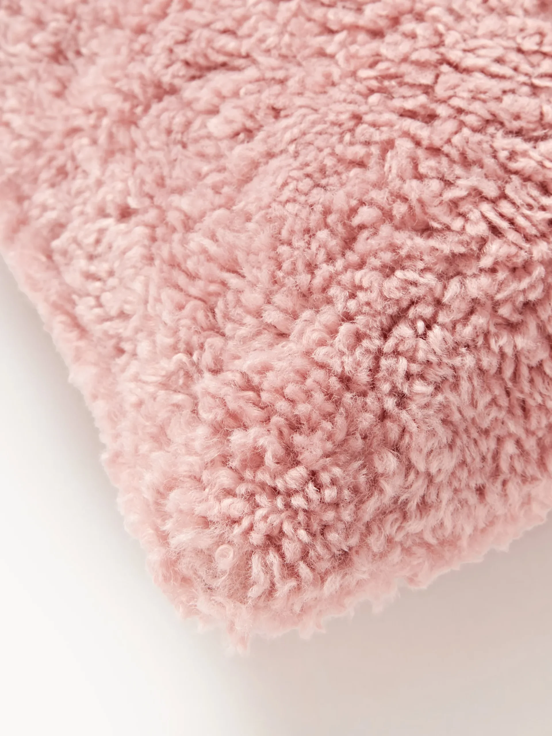 Cuscino decorativo XL in teddy Dotty