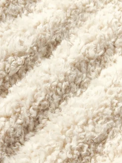 Cuscino decorativo XL in teddy Dotty