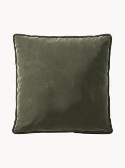 Cuscino grande in velluto Vetsak, 60 x 60 cm