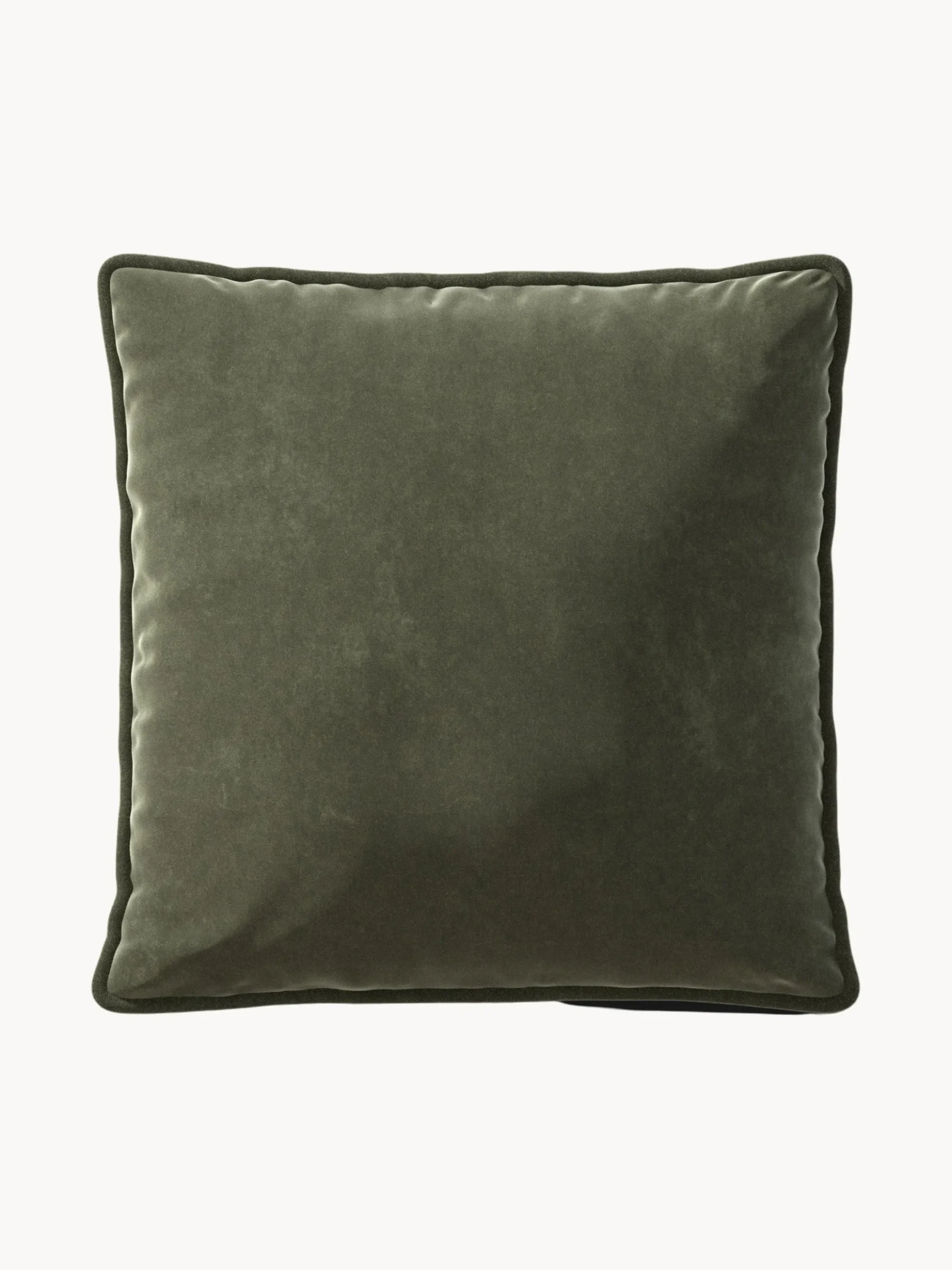 Cuscino grande in velluto Vetsak, 60 x 60 cm