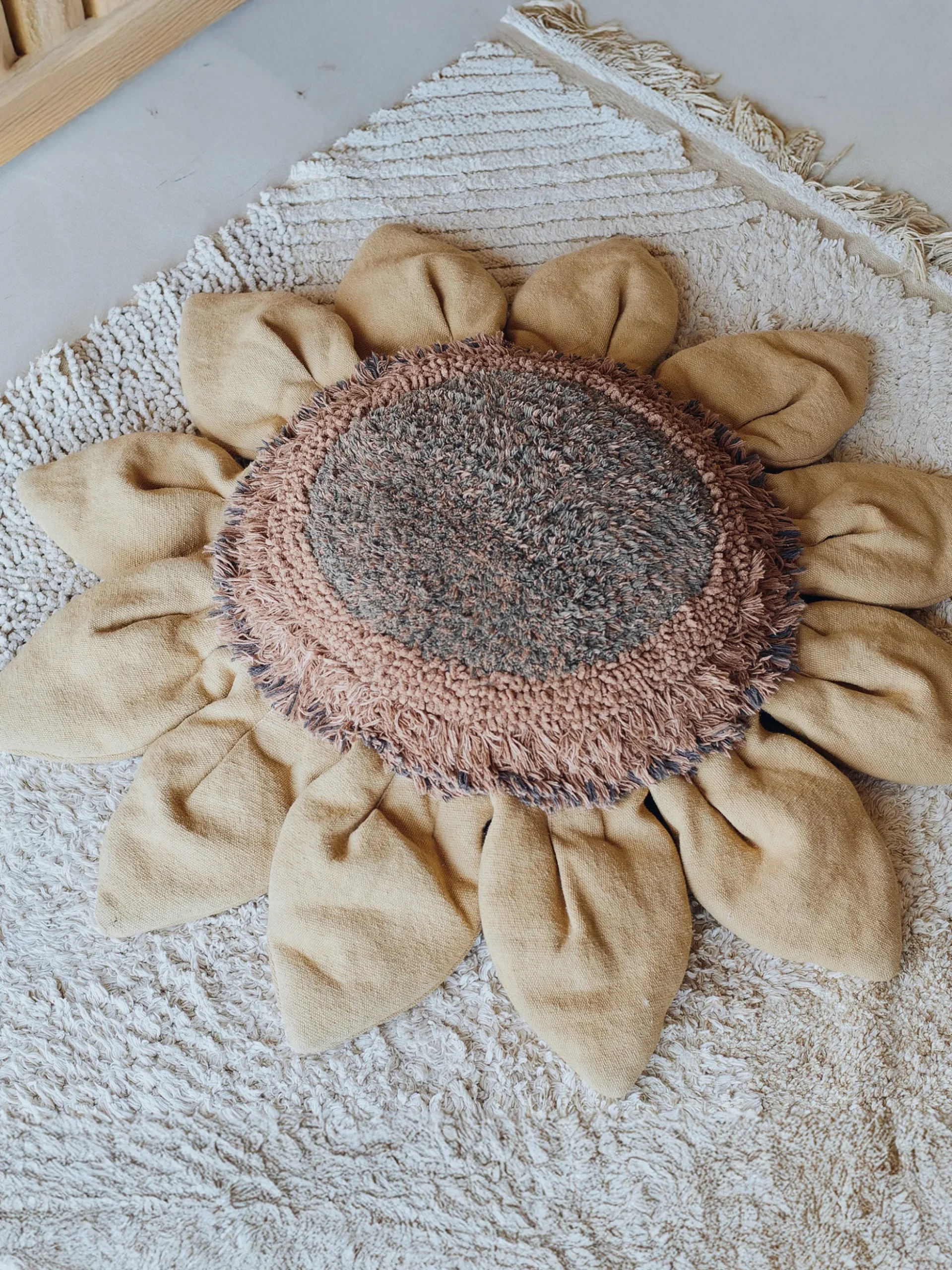 Cuscino in cotone Sunflower
