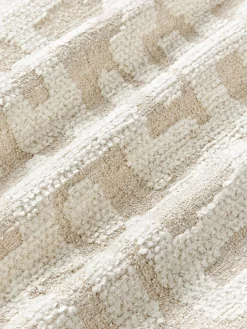 Cuscino in viscosa con motivo jacquard Contia