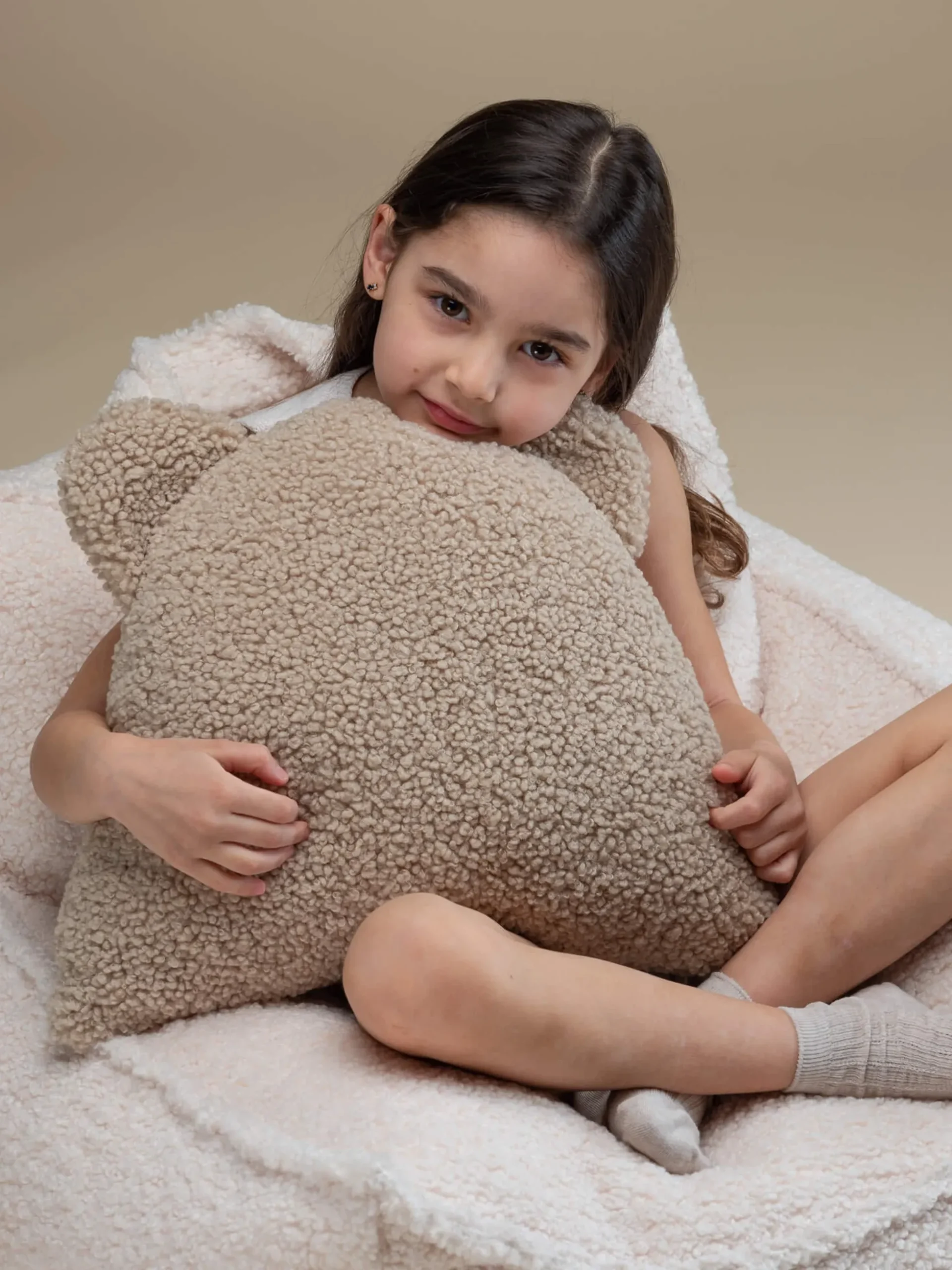 Cuscino morbido per bambini in teddy Bear