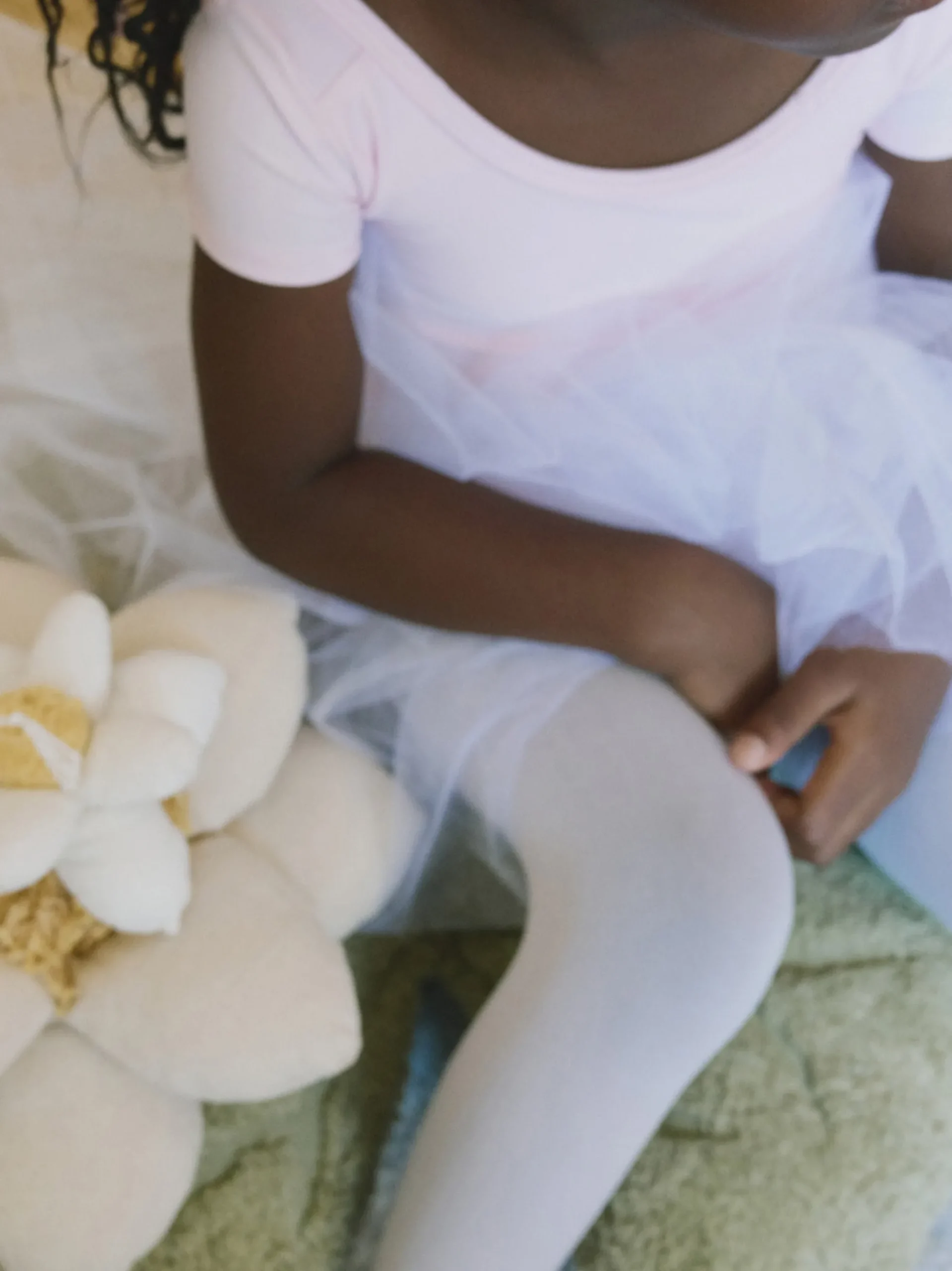 Cuscino per bambini fatto a mano Swan Lake