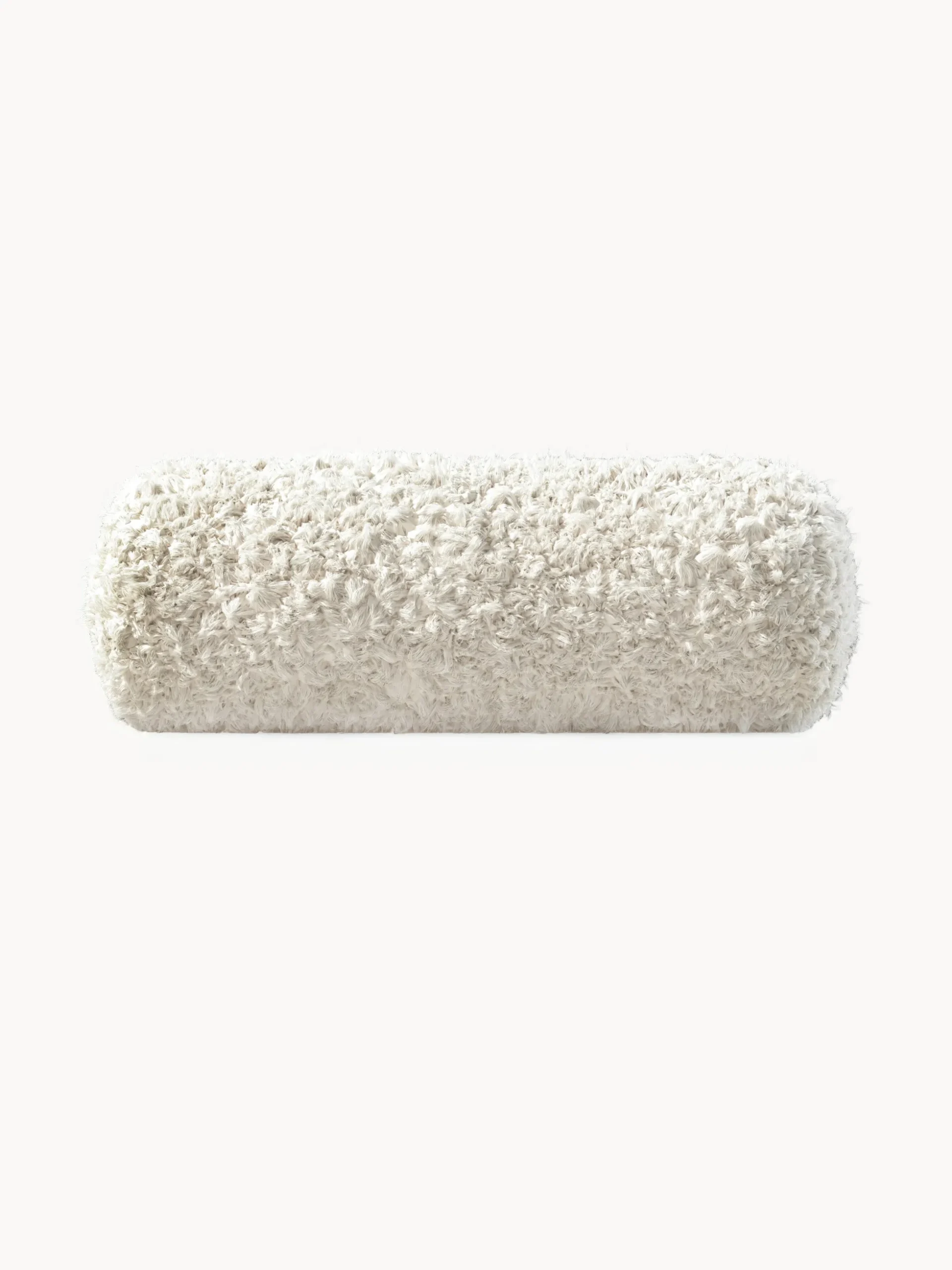 Cuscino per divano in teddy Vetsak, Ø 16 x L 40 cm