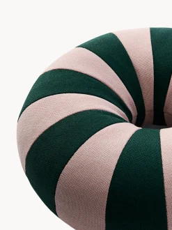 Cuscino rotondo con struttura millerighe Float