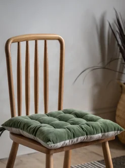 Cuscino sedia in velluto Cozy