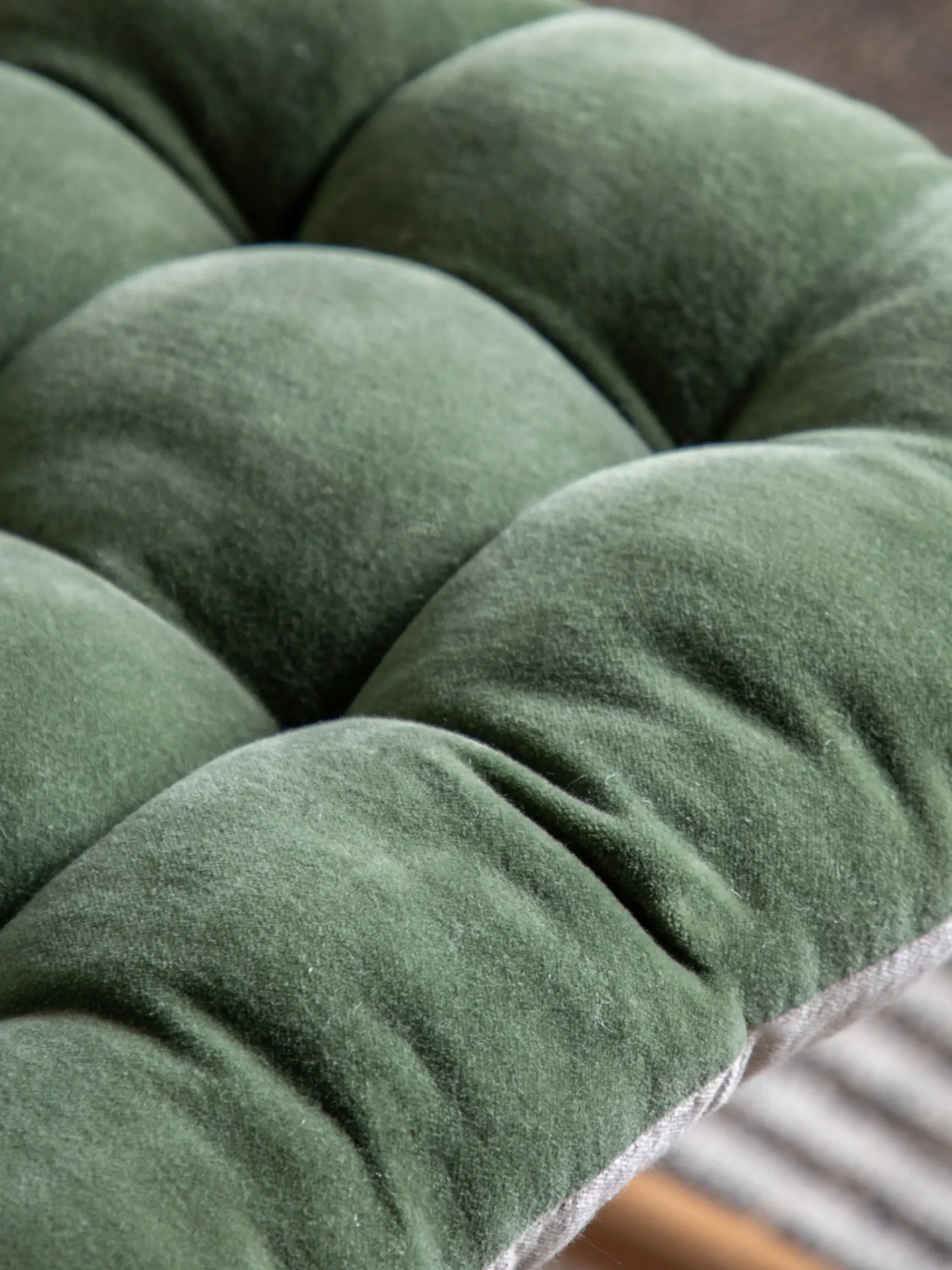 Cuscino sedia in velluto Cozy