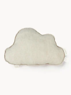 Cuscino soffice in lino Cloud