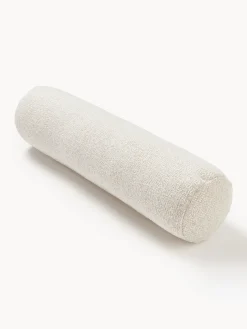 Cuscino cilindrico per divano in bouclé Sofia