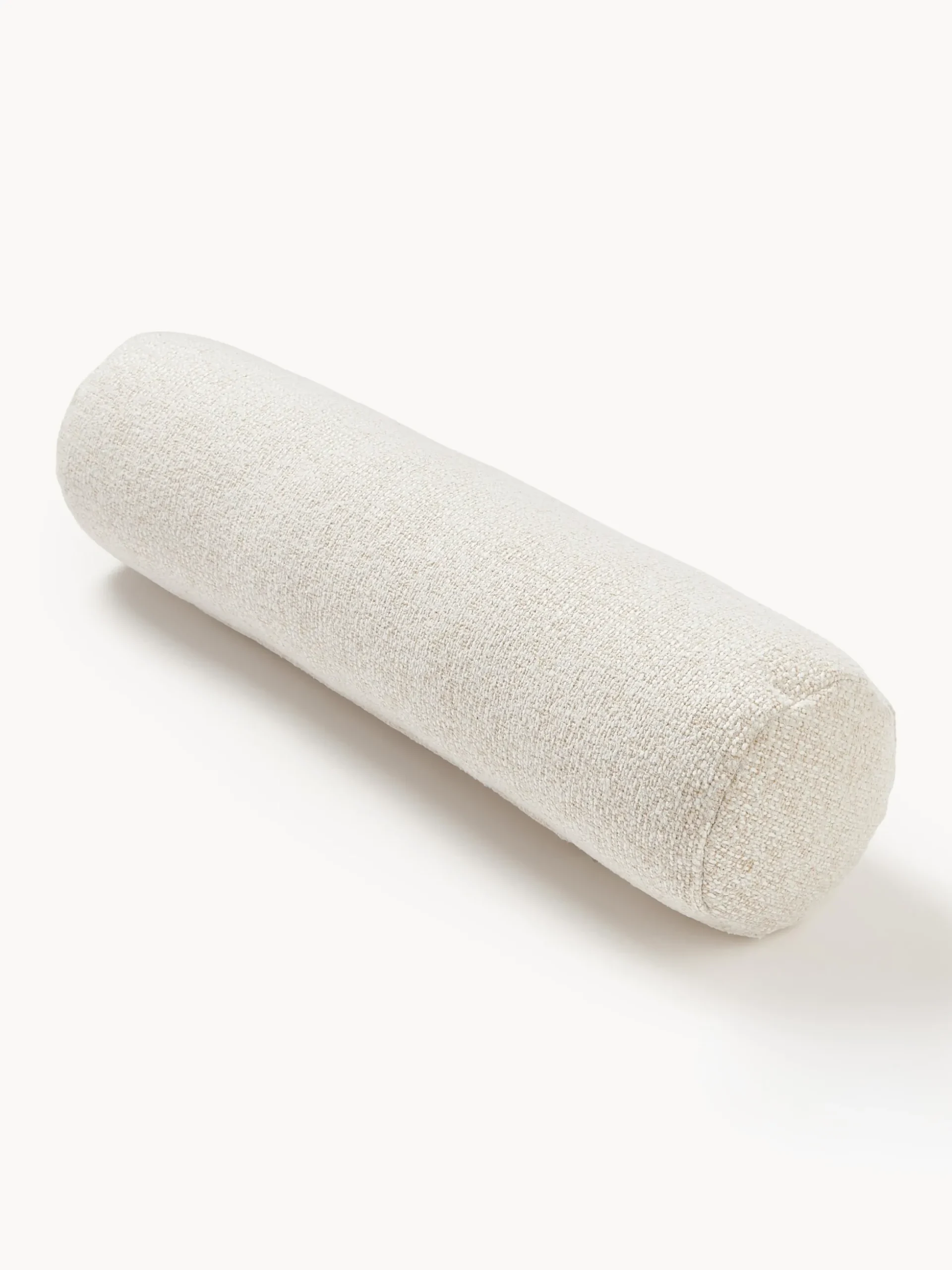 Cuscino cilindrico per divano in bouclé Sofia