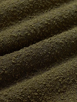 Cuscino decorativo grande in bouclé Lennon, 60 x 60 cm