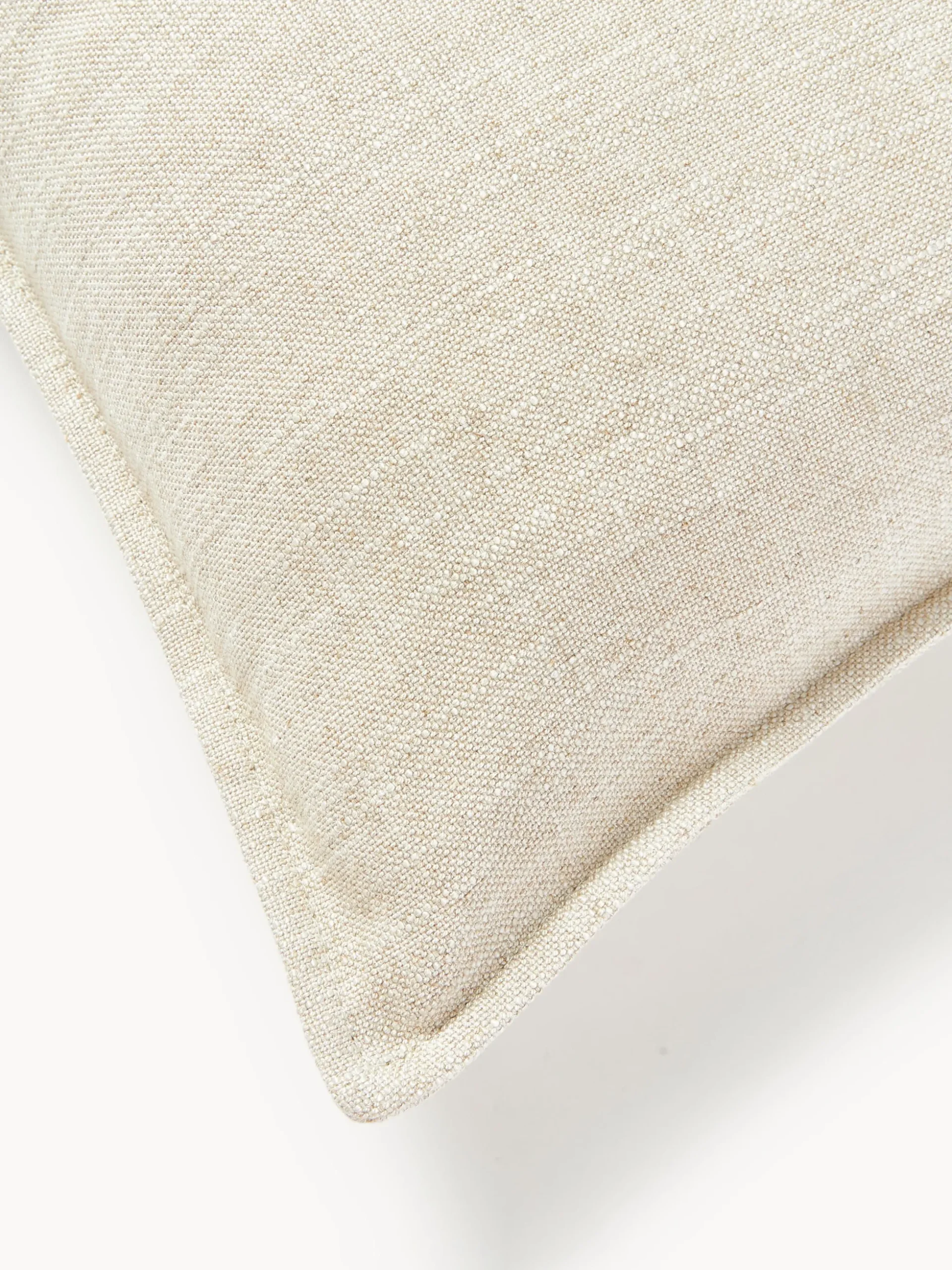 Cuscino decorativo in misto lino Lennon, 60 x 60 cm