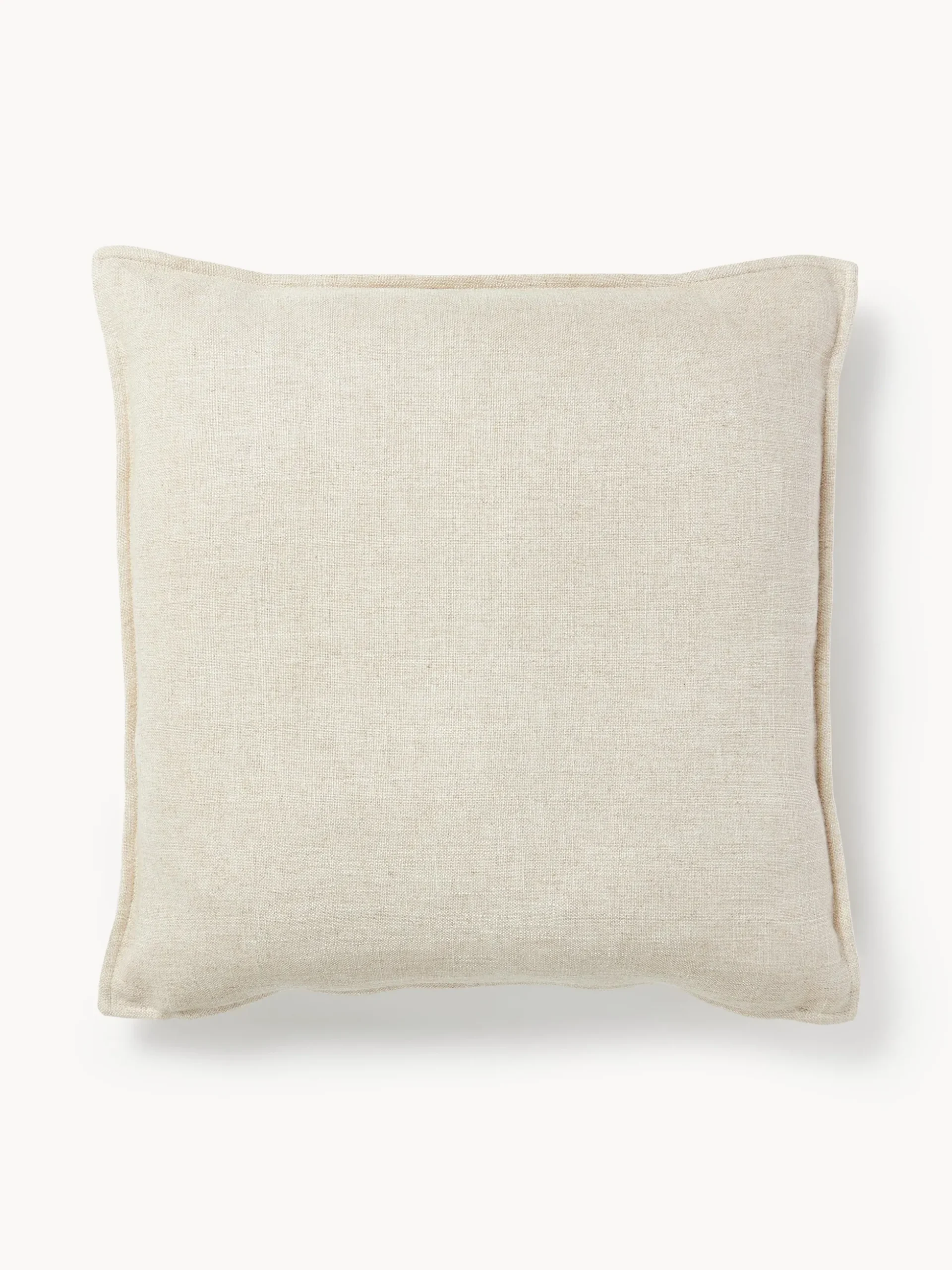 Cuscino decorativo in misto lino Lennon, 60 x 60 cm