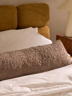 Cuscino decorativo XL in teddy Dotty