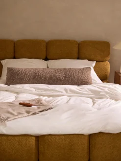 Cuscino decorativo XL in teddy Dotty