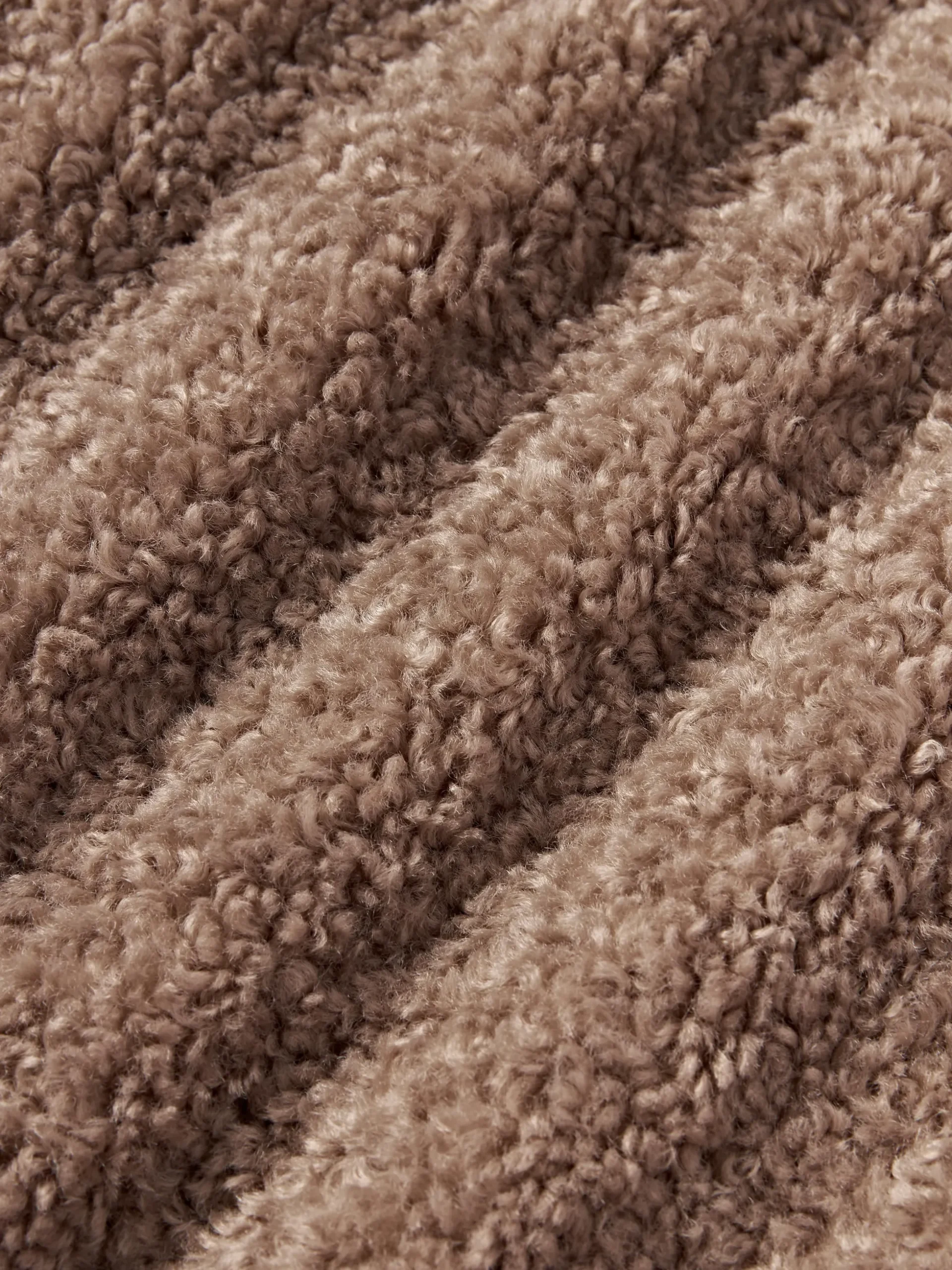 Cuscino decorativo XL in teddy Dotty