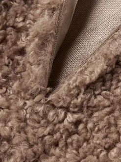 Cuscino decorativo XL in teddy Dotty