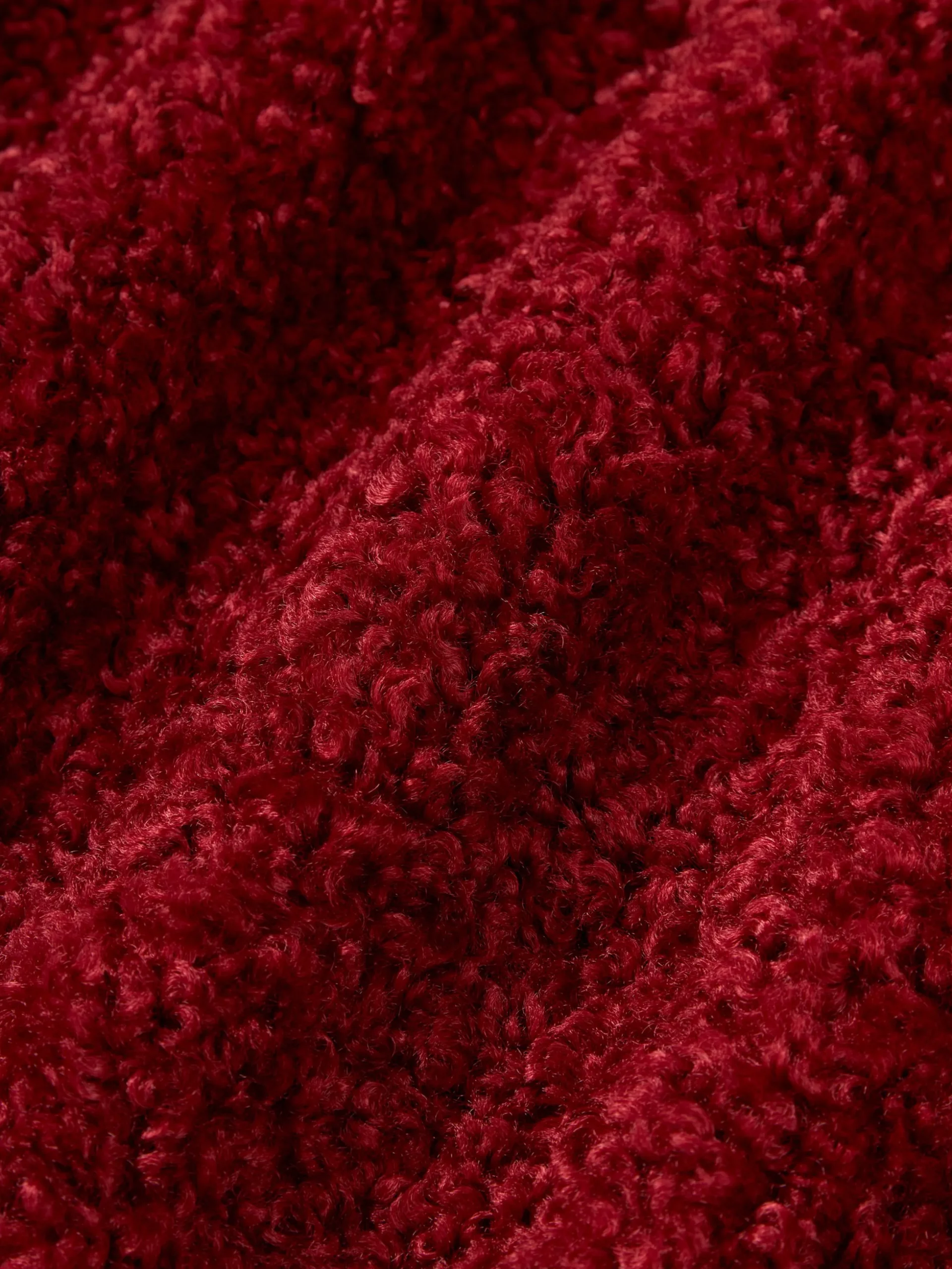 Cuscino decorativo XL in teddy Dotty