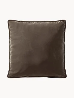 Cuscino grande in velluto Vetsak, 60 x 60 cm