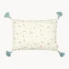 Cuscino in cotone biologico con nappe Vintage Toys