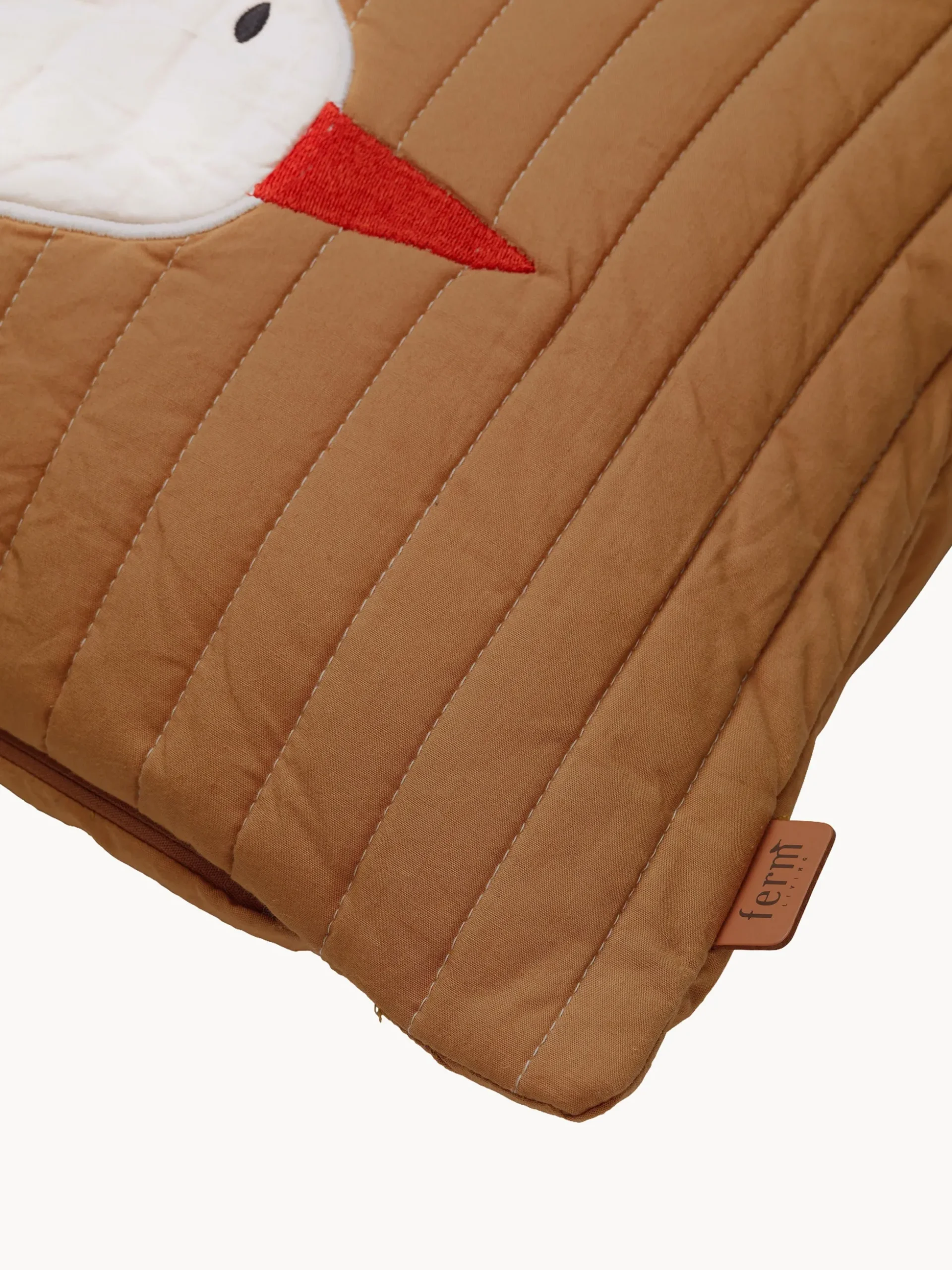 Cuscino in cotone organico Bird