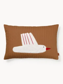 Cuscino in cotone organico Bird