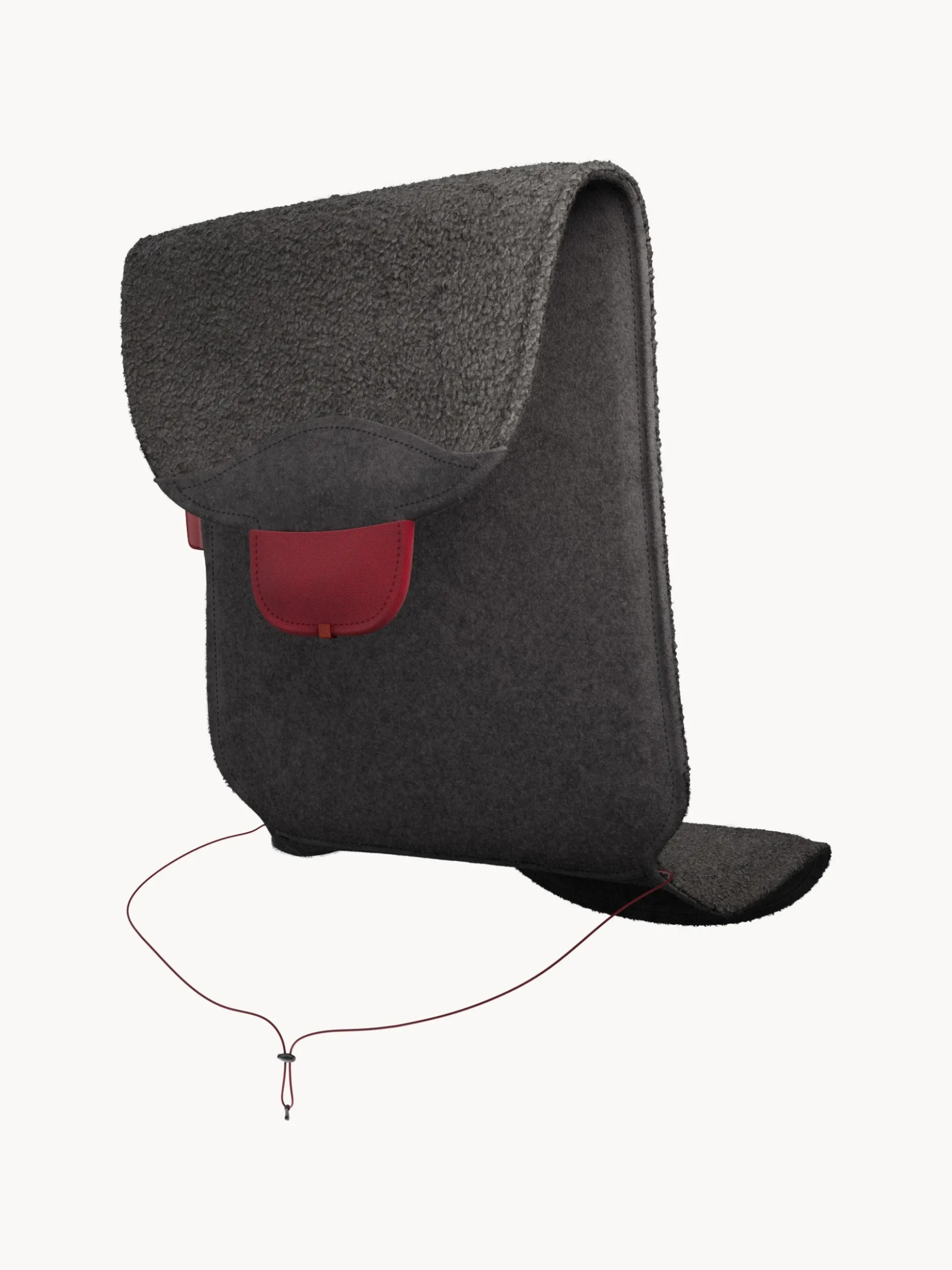 Cuscino sedia in teddy riscaldante Big Hug XL Flex
