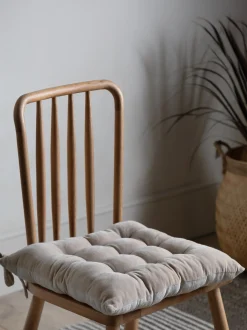 Cuscino sedia in velluto Cozy