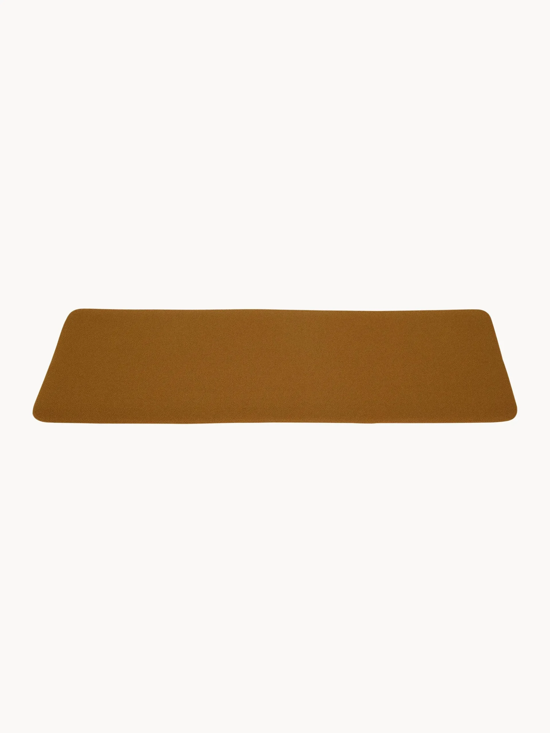 Cuscino seduta per panca in bouclé Curva