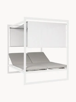 Daybed da giardino doppio con tettuccio solare Konnor
