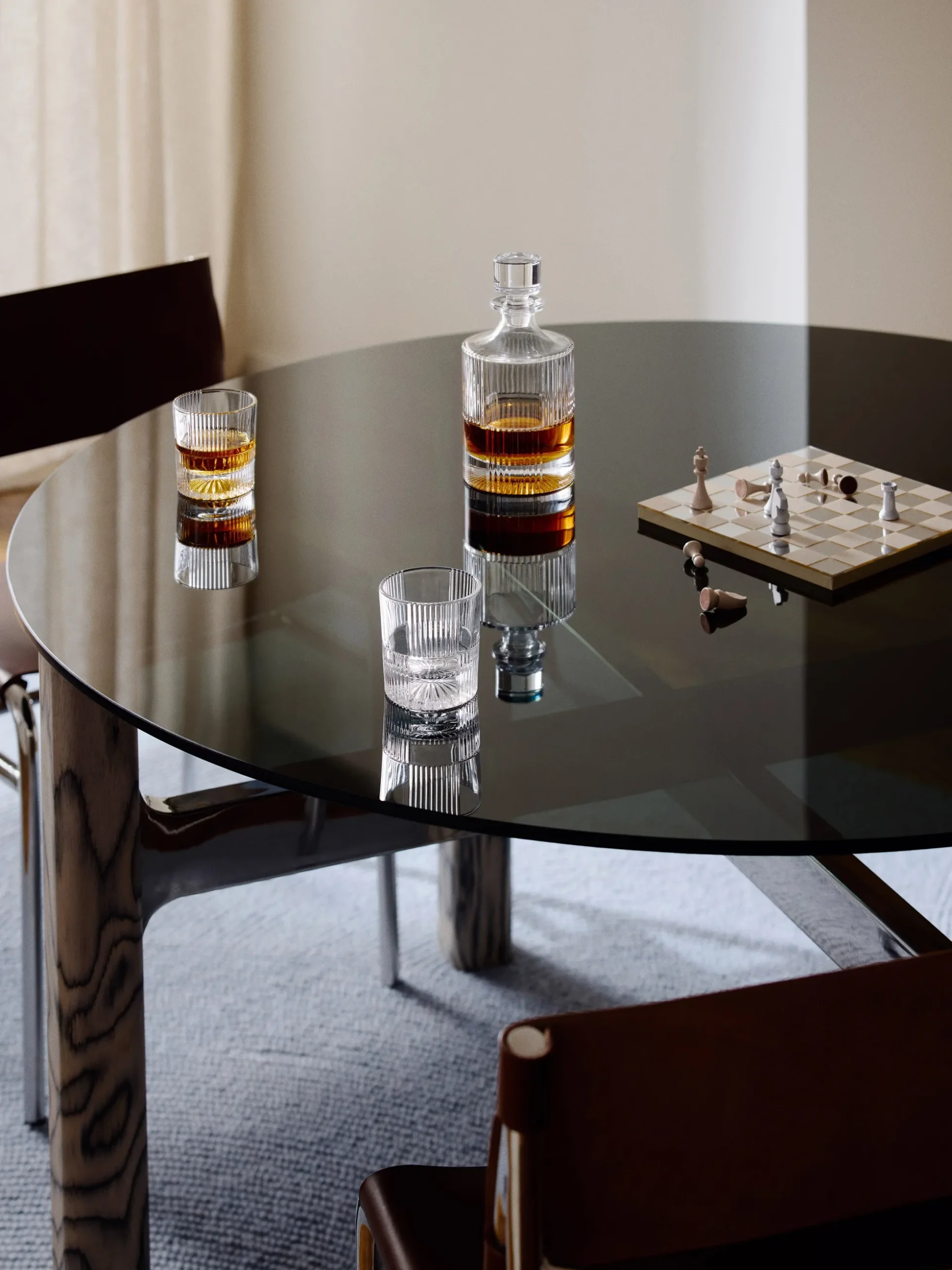 Decanter con motivo in rilievo Bicchi, 1 L