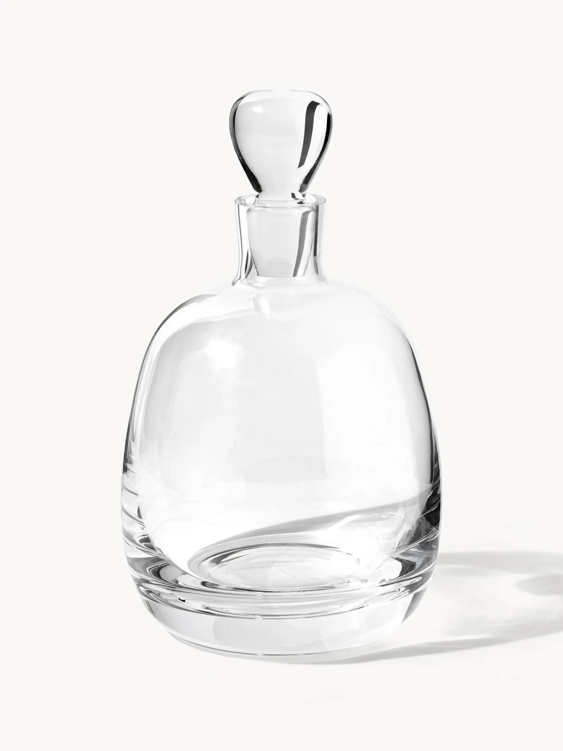 Decanter in vetro soffiato Pedro, 1,1 L