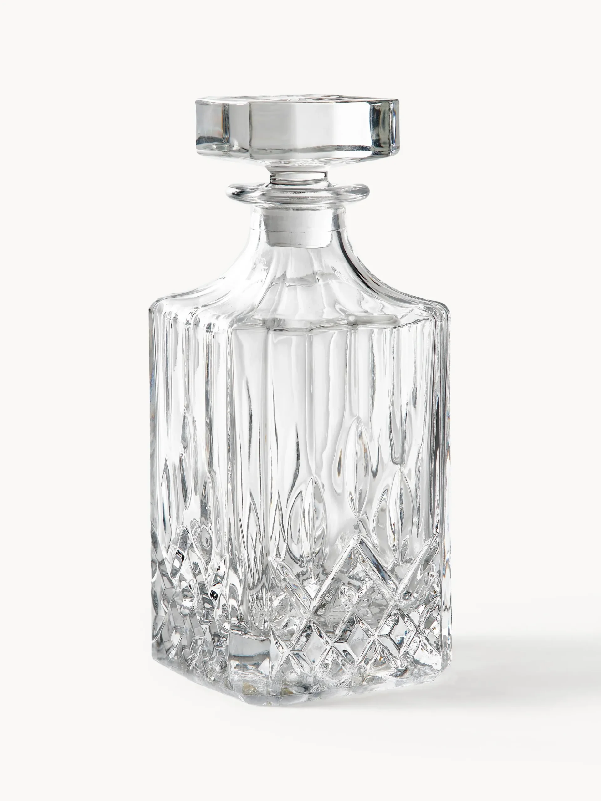 Decanter in cristallo con rilievo George, 700 ml