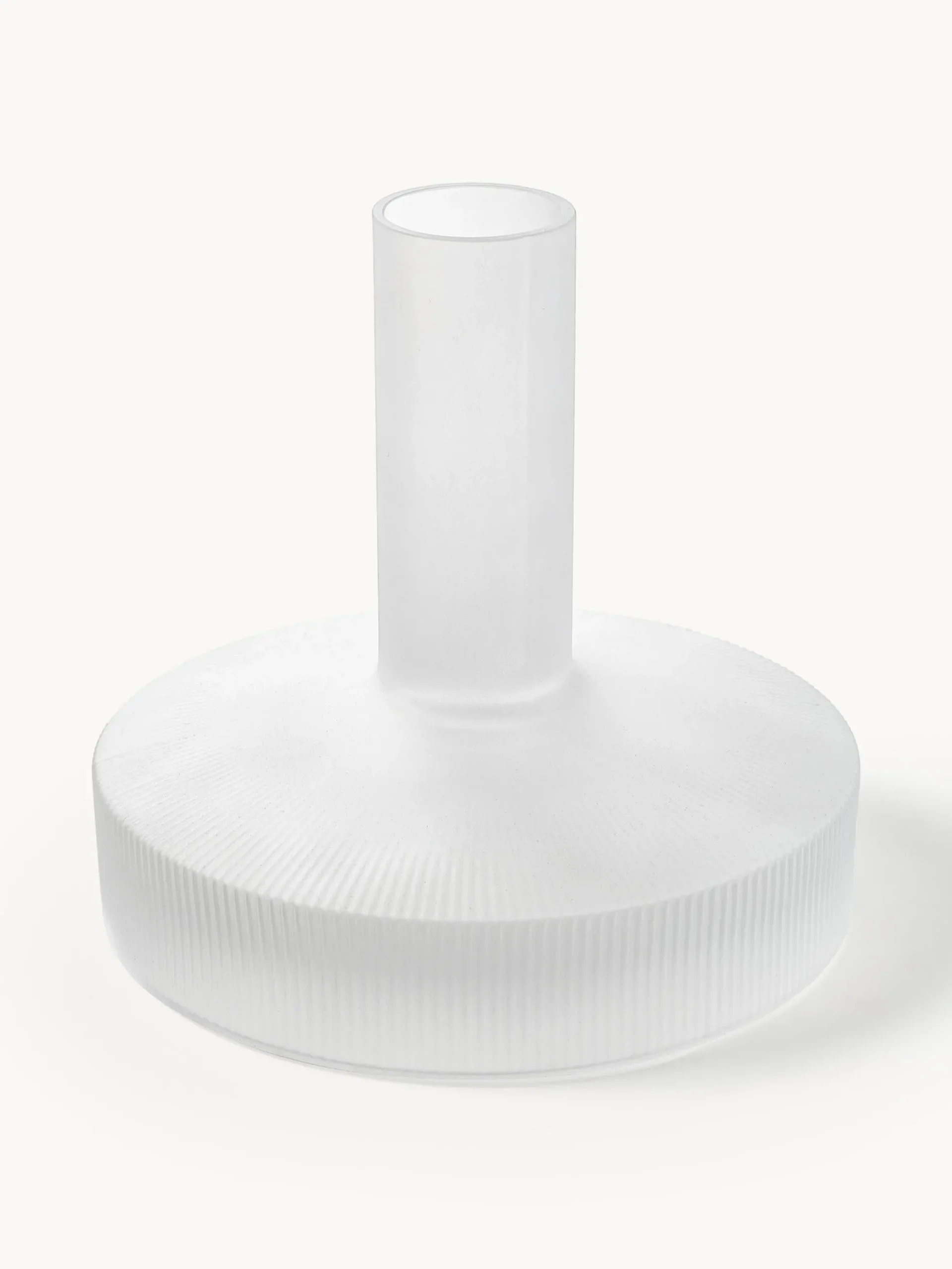 Decanter in vetro soffiato millerighe Ripple, 1,1 L