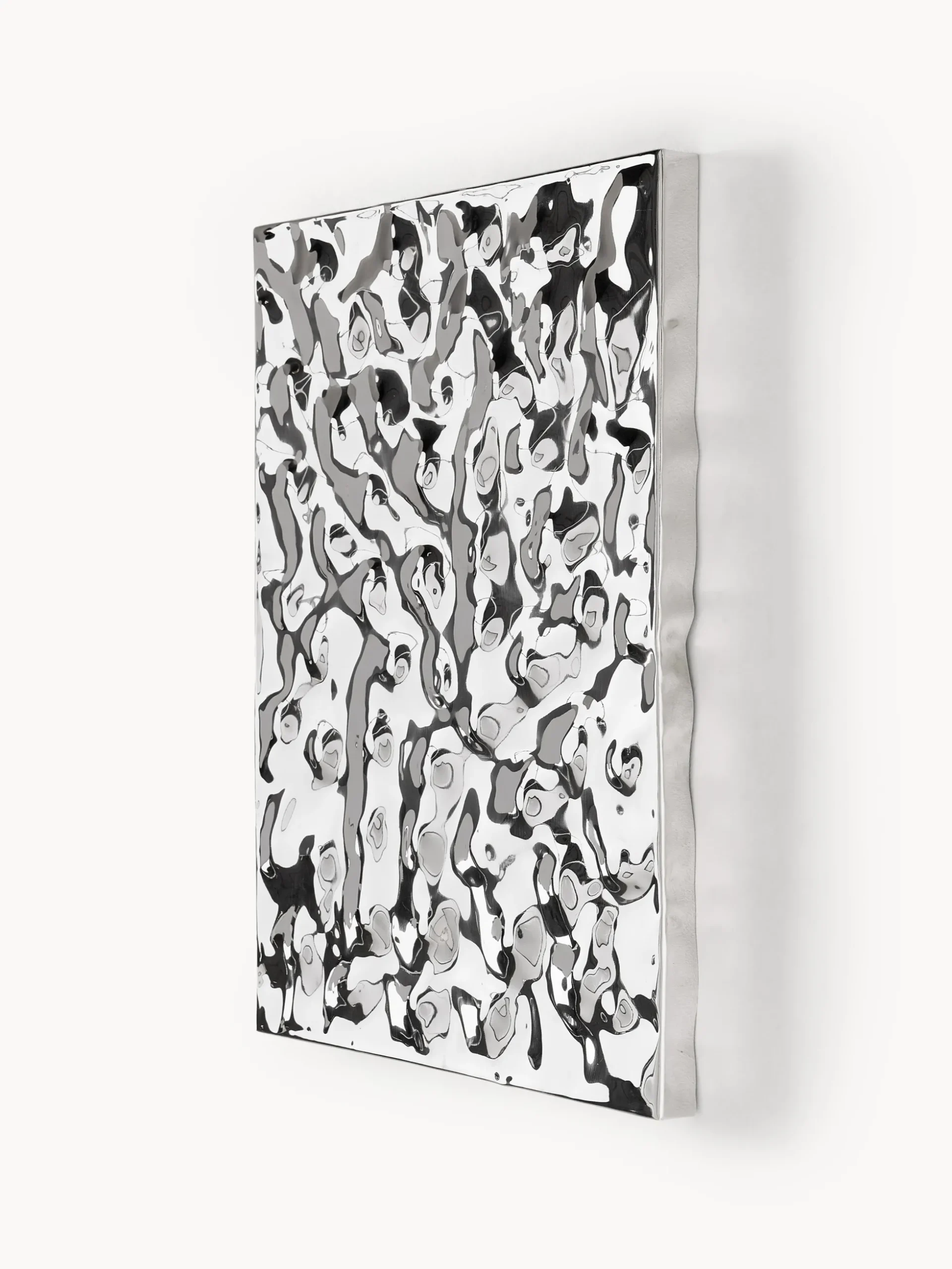 Decorazione da parete con superficie martellata Splash