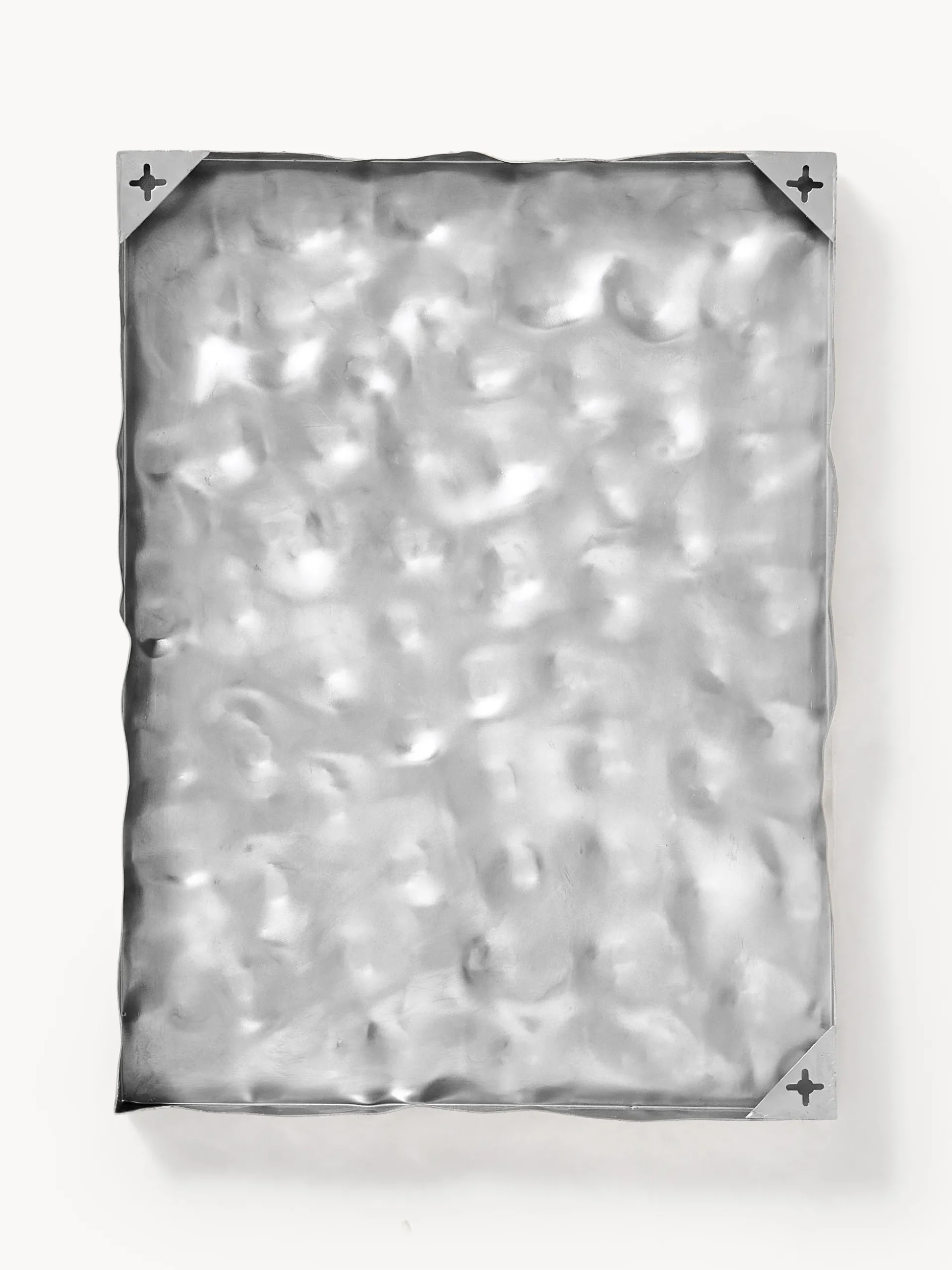 Decorazione da parete con superficie martellata Splash